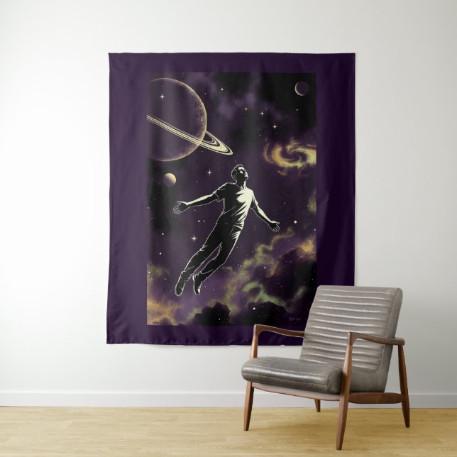 Flying For Photons tapestry (In Situ)