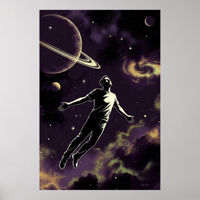 Flying For Photons value matte poster (Front)