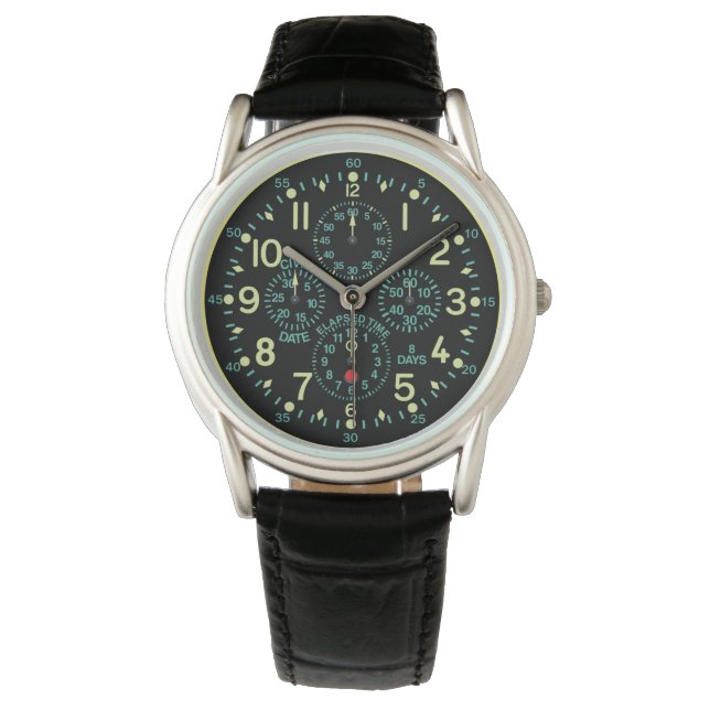 "Flying Fortress" Aircraft Clock imitation Watch (Front)