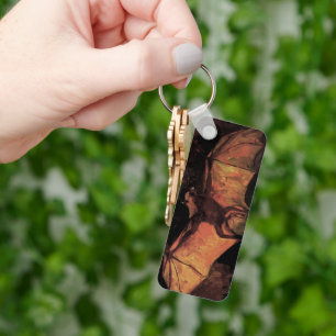 Flying Fox Bat by Vincent van Gogh Key Ring