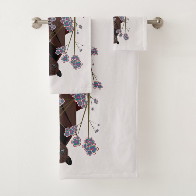 Flying Fox Bath Towel Set (Insitu)