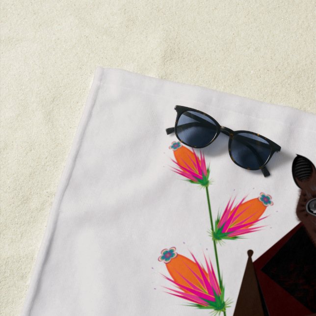 Flying Fox Beach Towel (In Situ)