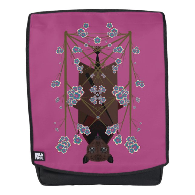 Flying Fox Boysenberry Backpack (Front)