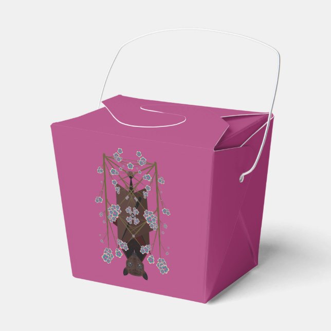 Flying Fox Boysenberry Favour Box (Front Side)