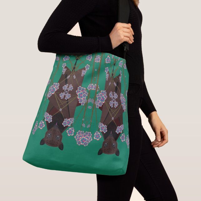 Flying Fox Jade Crossbody Bag (2 Sizes) (Close Up)