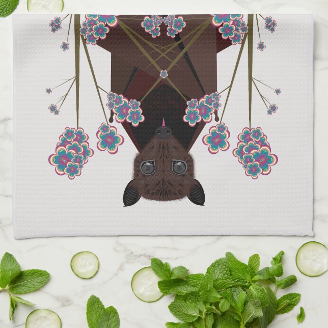 Flying Fox Kitchen Towel (Folded)