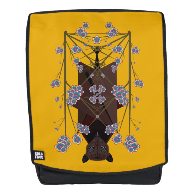 Flying Fox Mustard Backpack (Front)
