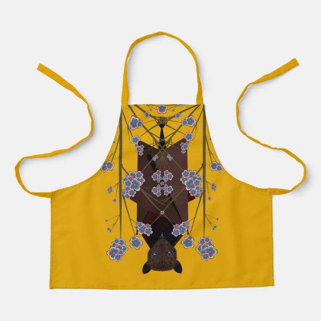 Flying Fox Mustard Small Apron (Front)