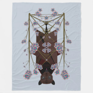 Flying Fox Sky Blue Fleece Blanket (3 Sizes)