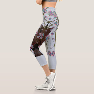 Flying Fox Sky Blue High Waisted Capris