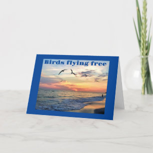 FLYING FREE CELEBRATING ANNIVERSARY HOLIDAY CARD