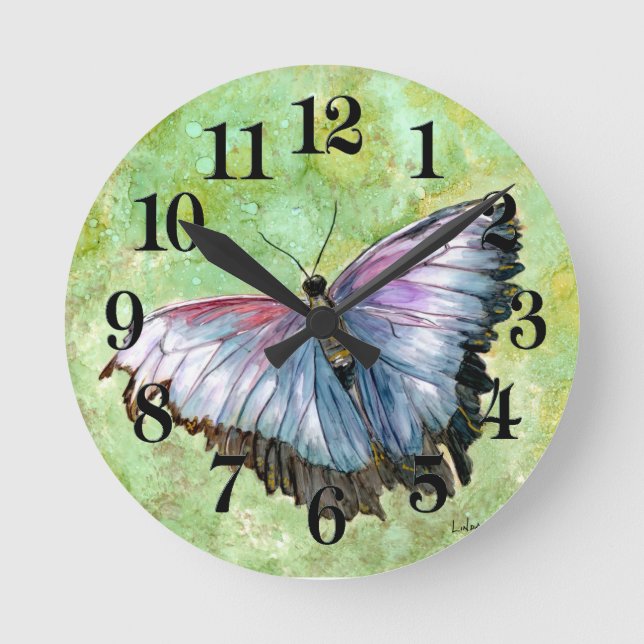 Flying Free Medium Wall Clock (Front)
