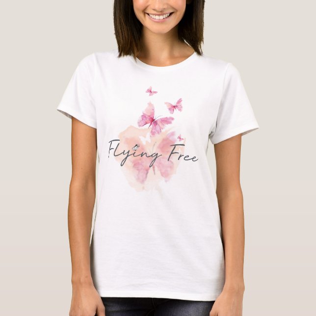Flying Free Woman's T-Shirt (Front)