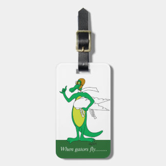 Flying Gator Luggage Tag