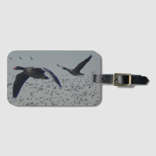 Flying Geese Luggage Tag