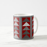 Flying Geese Patchwork Coffee Mug