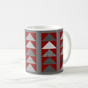 Flying Geese Patchwork Coffee Mug