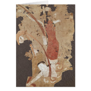 Flying genie or, Apsaras, from Dunhuang