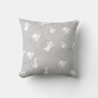 Flying Ghosts Halloween Designed Pillow 3