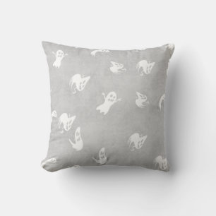 Flying Ghosts Halloween Designed Pillow 3