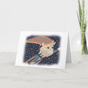 Flying Gnome Blank Card