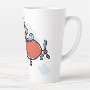flying goat latte mug