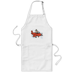 flying goat long apron