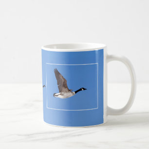 Flying Goose With Border Coffee Mug