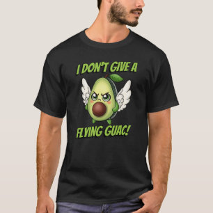 Flying Guacamole Pun T-Shirt