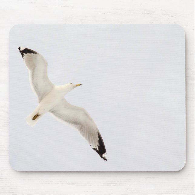 Flying Gull Mouse Mat (Front)