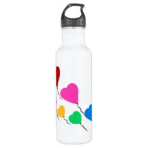 Flying Heart Balloons 710 Ml Water Bottle