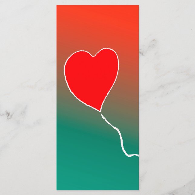 Flying heart menu (Front)