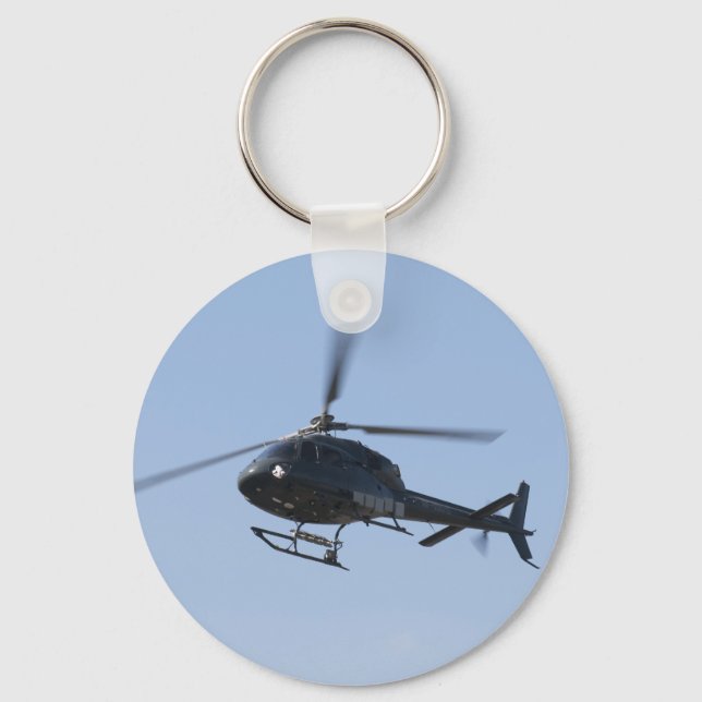 Flying helicopter key ring (Front)