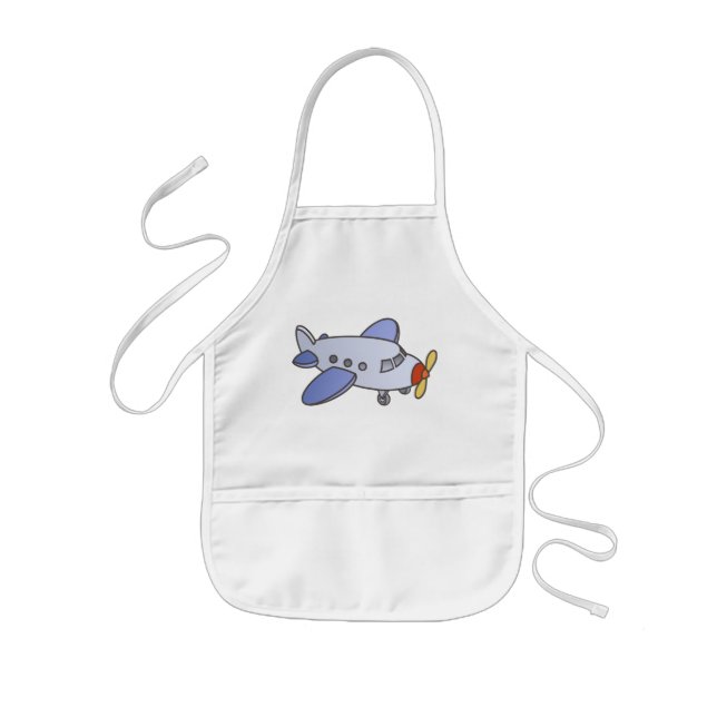 Flying High Aeroplane Kids Apron (Front)