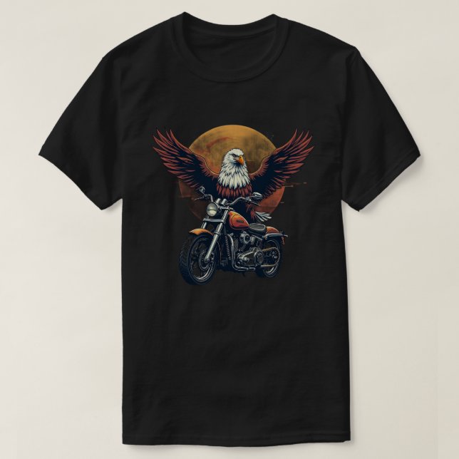 Flying High Biker Shirt (Design Front)