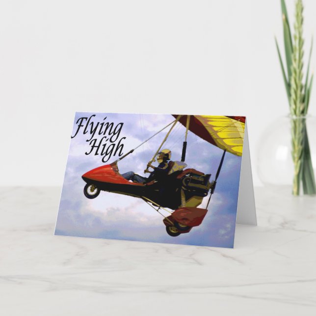 Flying High Card (Front)