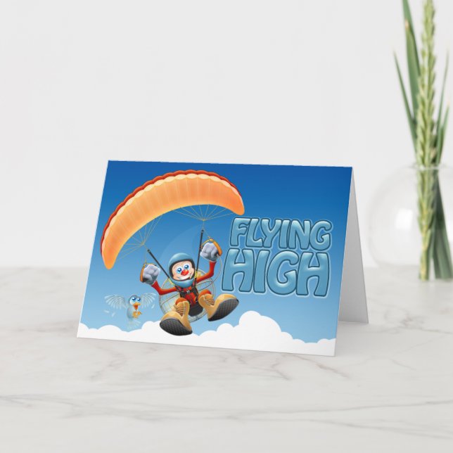 Flying High Paramotor Card (Front)