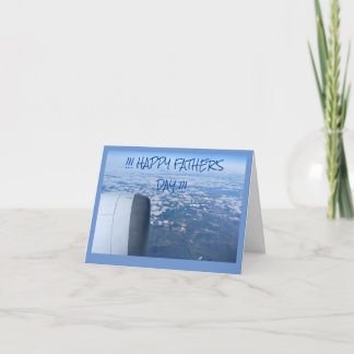 Flying High Up In The Sky, Father's Day Card 