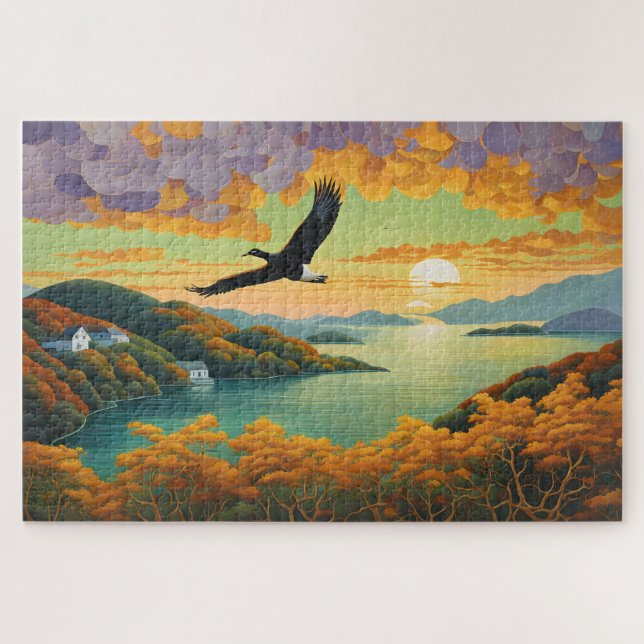 Flying Home Jigsaw Puzzle (Horizontal)