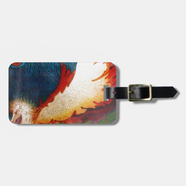 Flying Horse 2 Luggage Tag (Front Horizontal)