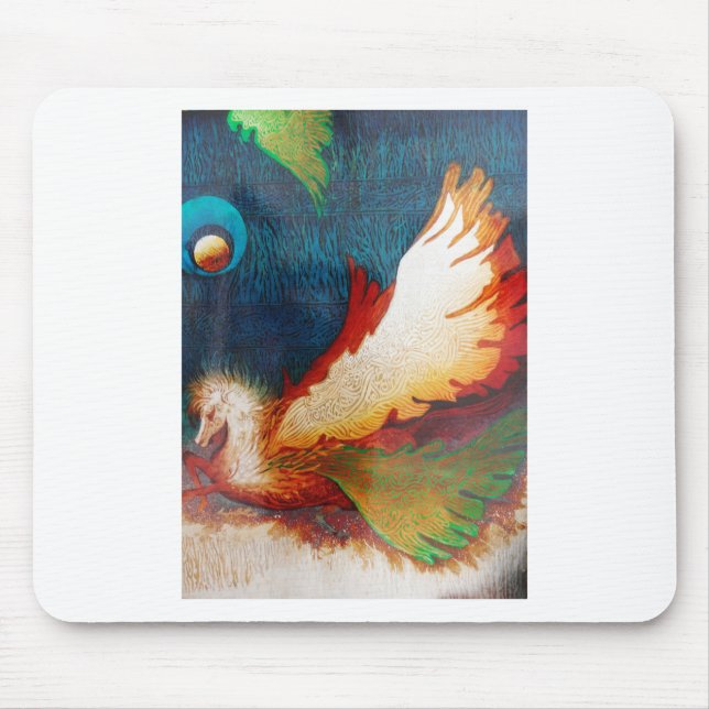 Flying Horse 2 Mouse Mat (Front)