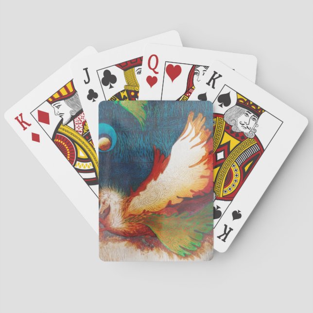 Flying Horse 2 Playing Cards (Back)