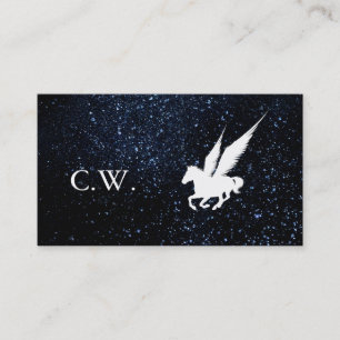 Flying Horse / Night Sky Business Card