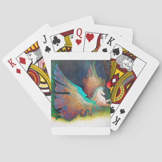 Flying Horse Playing Cards (Back)