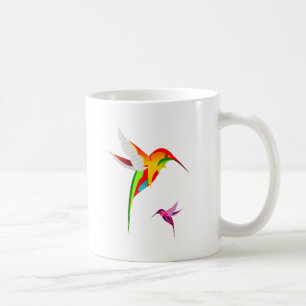 Flying Hummingbirds Coffee Mug