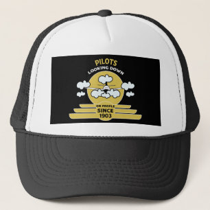 Flying Instructor Flying School Graduate Pro Trucker Hat