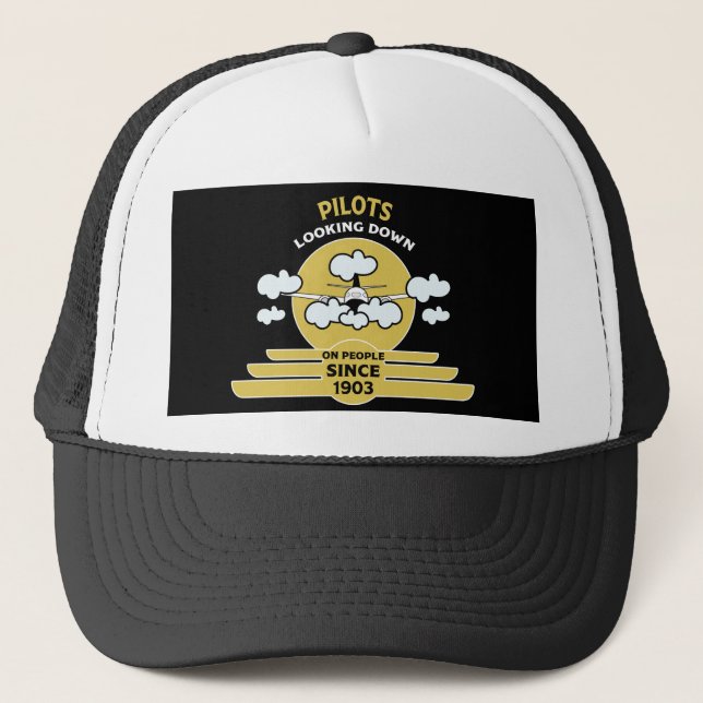 Flying Instructor | Flying School | Graduate | Pro Trucker Hat (Front)