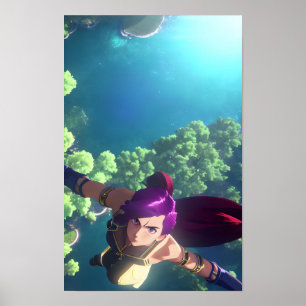 Flying into the Sky Poster