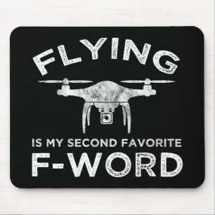 Flying Is My Second Favourite F-Word Mouse Mat