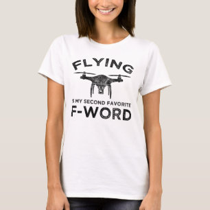 Flying Is My Second Favourite F-Word T-Shirt